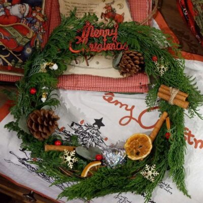 Workshop Trang Trí Vòng Nguyệt Quế (Chritmas Wreath)