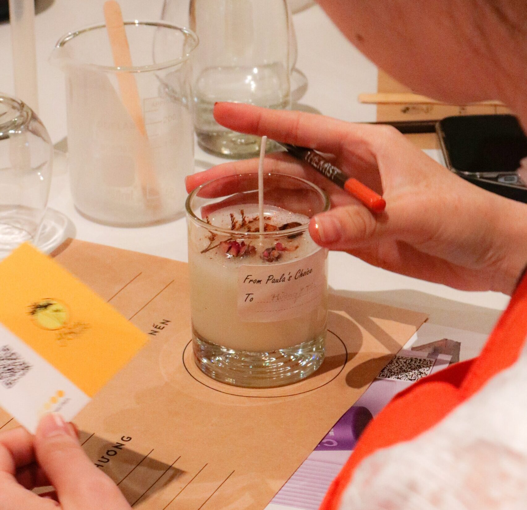 Workshop Doanh Nghiệp - Nến Thơm (Candle)