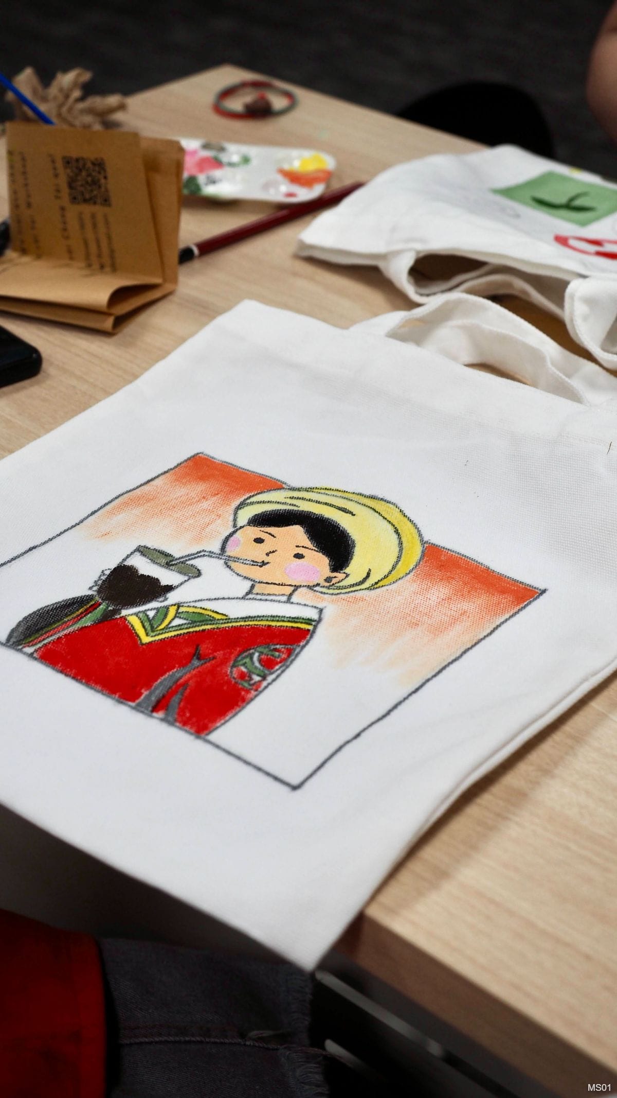 Workshop Vẽ Túi Tote (Painting on Tote Bag)