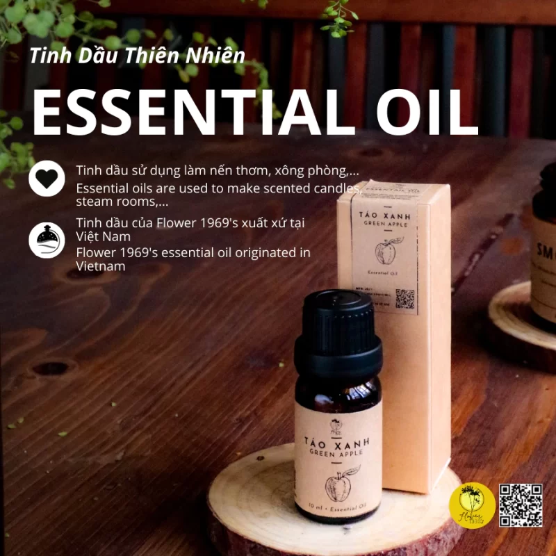 Tinh dầu 10ml (Nhiều mùi) - Tinh dầu tự nhiên - Xông phòng - Essential Oil - Flower  1969’s