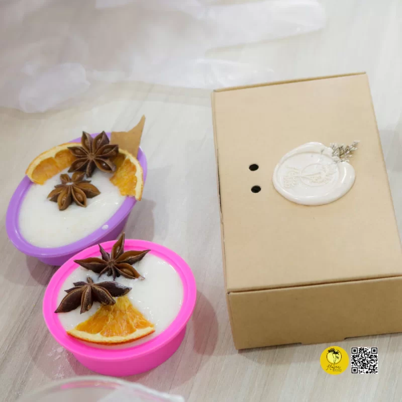 Set nguyên liệu làm xà phòng DIY - Handmade Soap - Flower 1969's