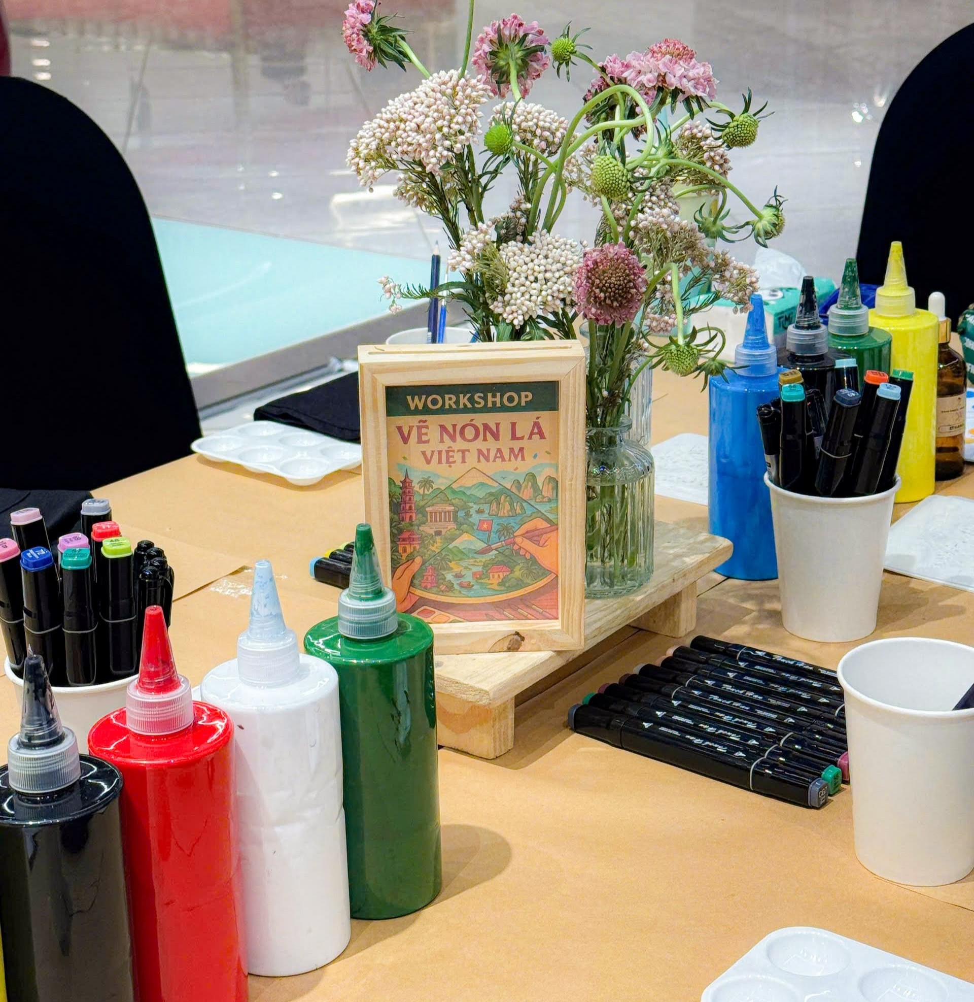 Workshop Trang Trí Nón Lá