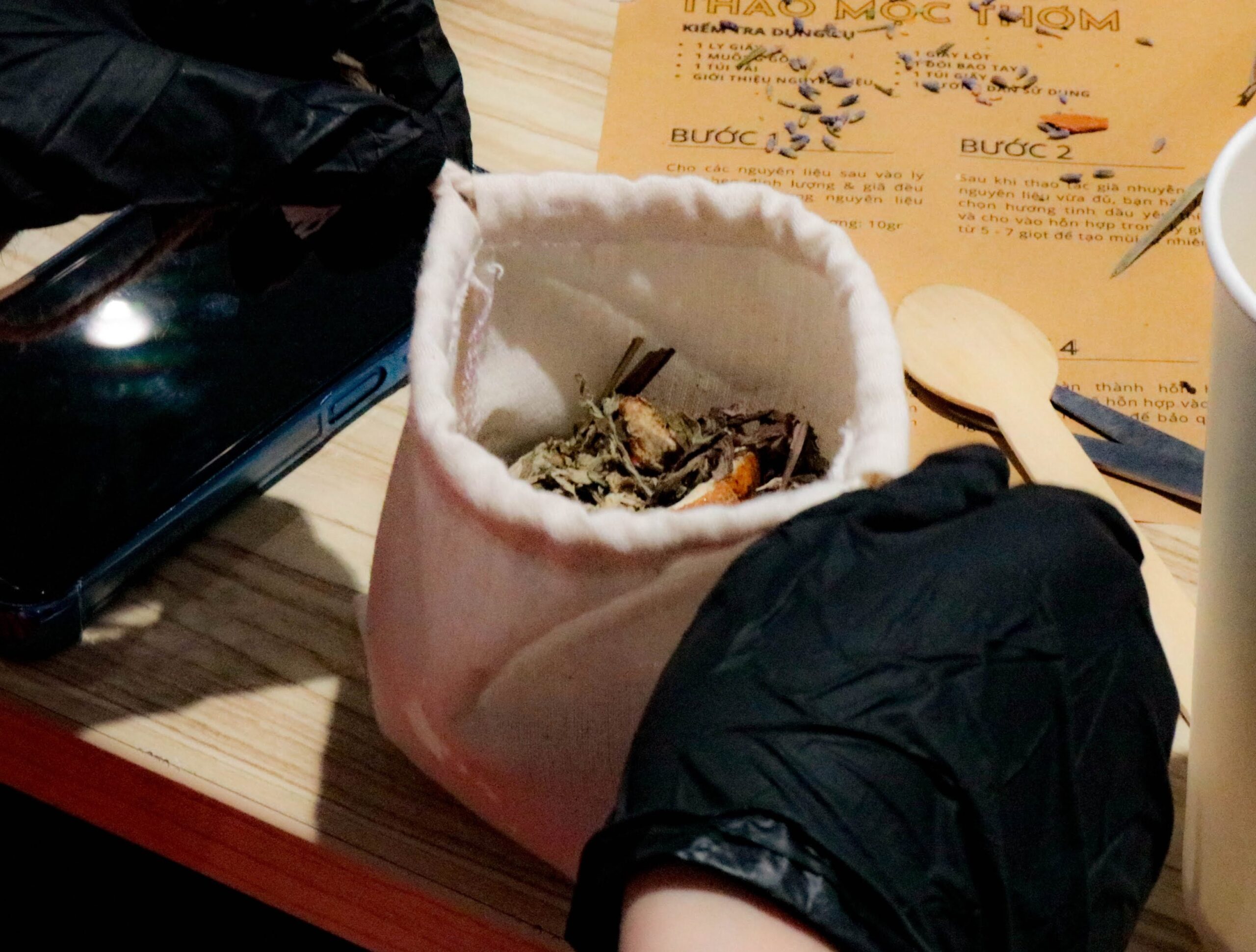 Workshop Túi Thơm Thảo Mộc Workshop Túi Thơm Thảo Mộc