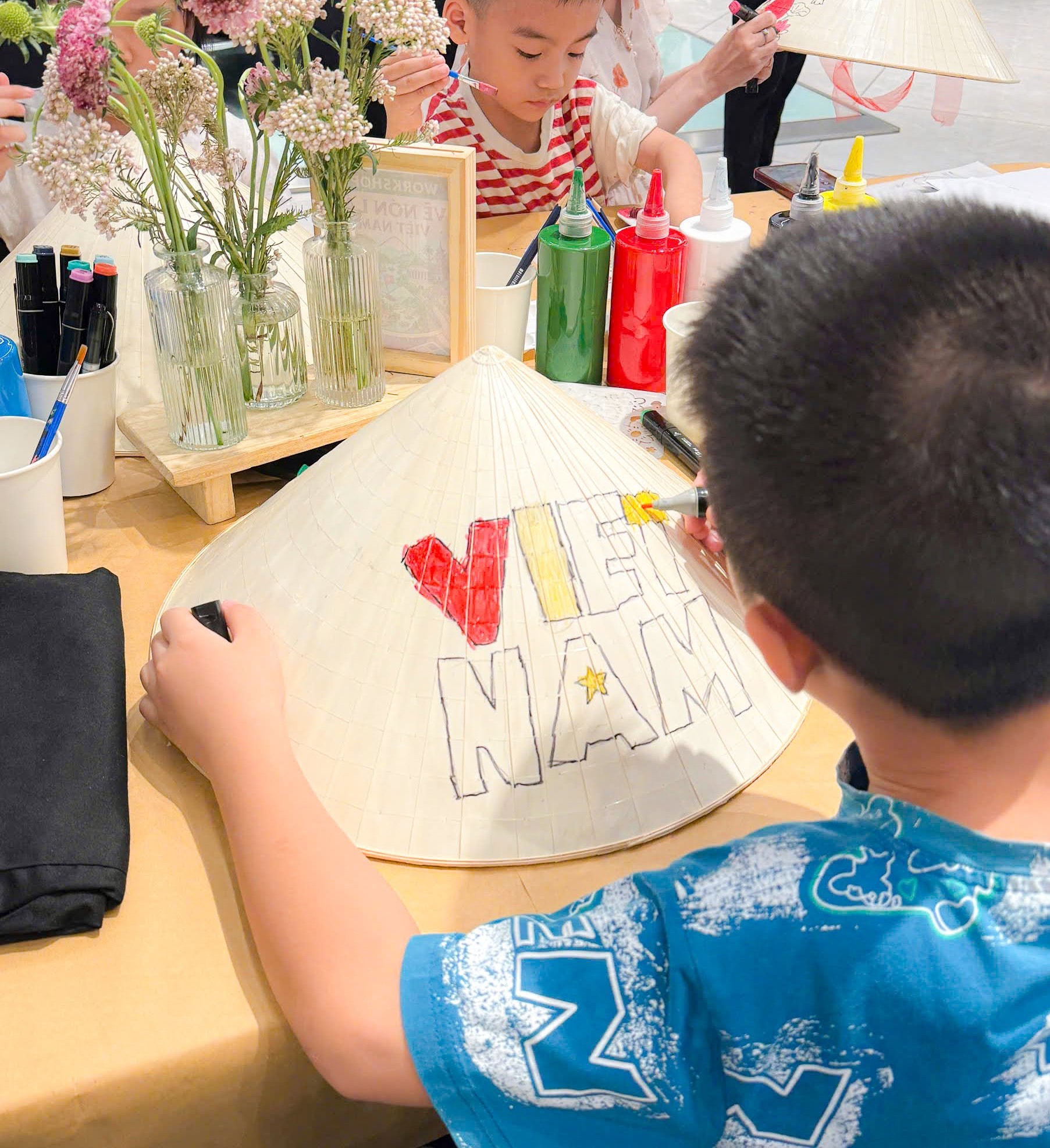 Workshop Trang Trí Nón Lá