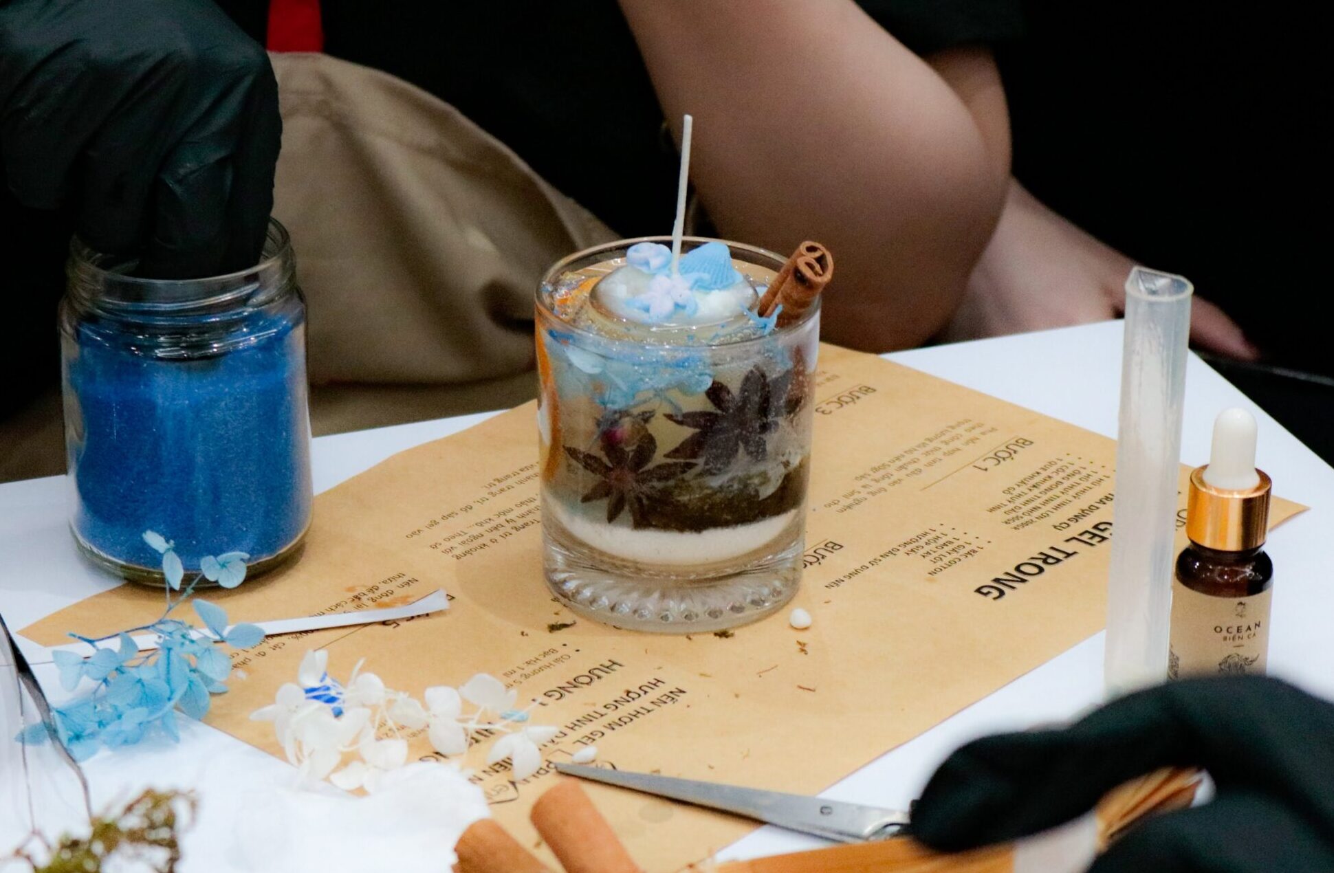 Workshop Doanh Nghiệp - Nến Thơm Gel (Gel Candle)