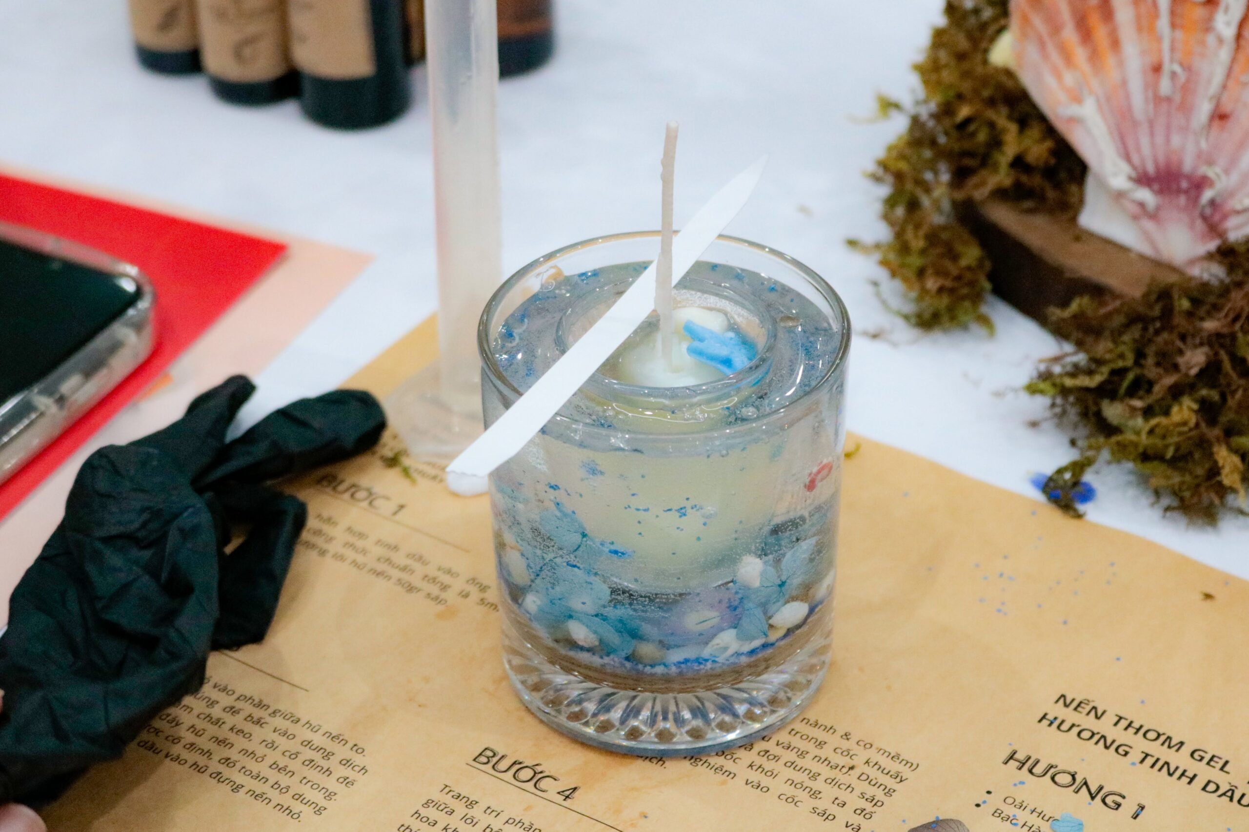 Workshop Doanh Nghiệp - Nến Thơm Gel (Gel Candle)